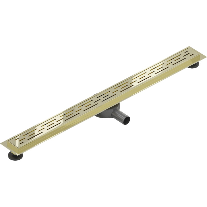 Mexen Flat 360° M01aucaniveau linéaire pivotant 90 cm, or - 1520090-40