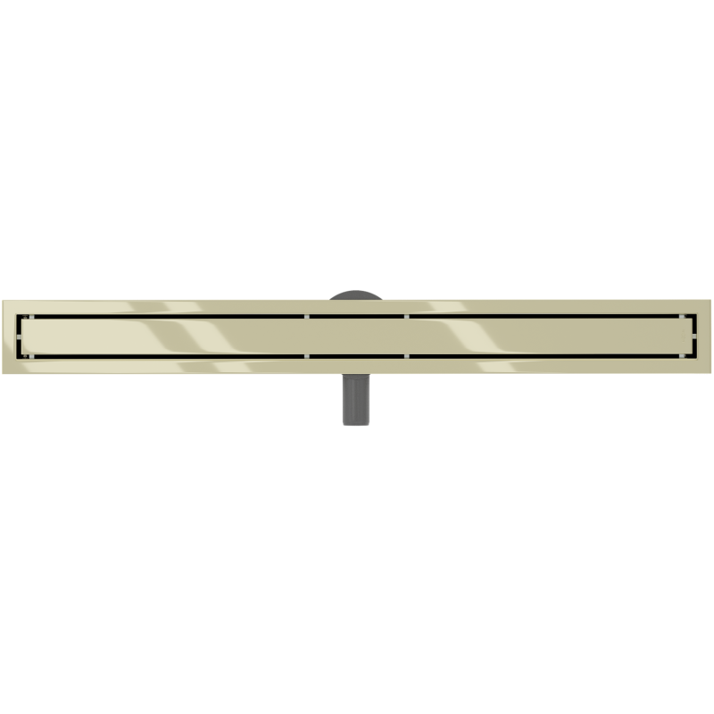 Mexen Flat 360° M13 canalisation linéaire pivotante 2 en 1 100 cm, or - 1510100-40