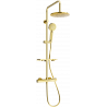Mexen KT40 ensemble de douche apparent avec pomme de douche et robinet thermostatique, doré - 771504093-50