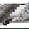 Mexen Mist H Duo cabine de douche pliante 75 x 90 cm, transparent, or - 8A5-075L-090P-50-00