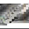 Mexen Mist H Duo cabine de douche battante 115 x 95 cm, transparent, or - 8A5-115L-095P-50-00