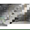 Mexen Mist H Duo cabine de douche pivotante 115 x 100 cm, transparent, or - 8A5-115L-100P-50-00