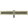 Mexen Flat 360° M33 drain linéaire pivotant 50 cm, doré - 1533050-40