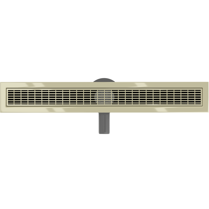 Mexen Flat 360° M33 siphon linéaire rotatif 60 cm, doré - 1533060-40