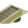 Mexen Flat 360° M33 drain linéaire rotatif 70 cm, doré - 1533070-40
