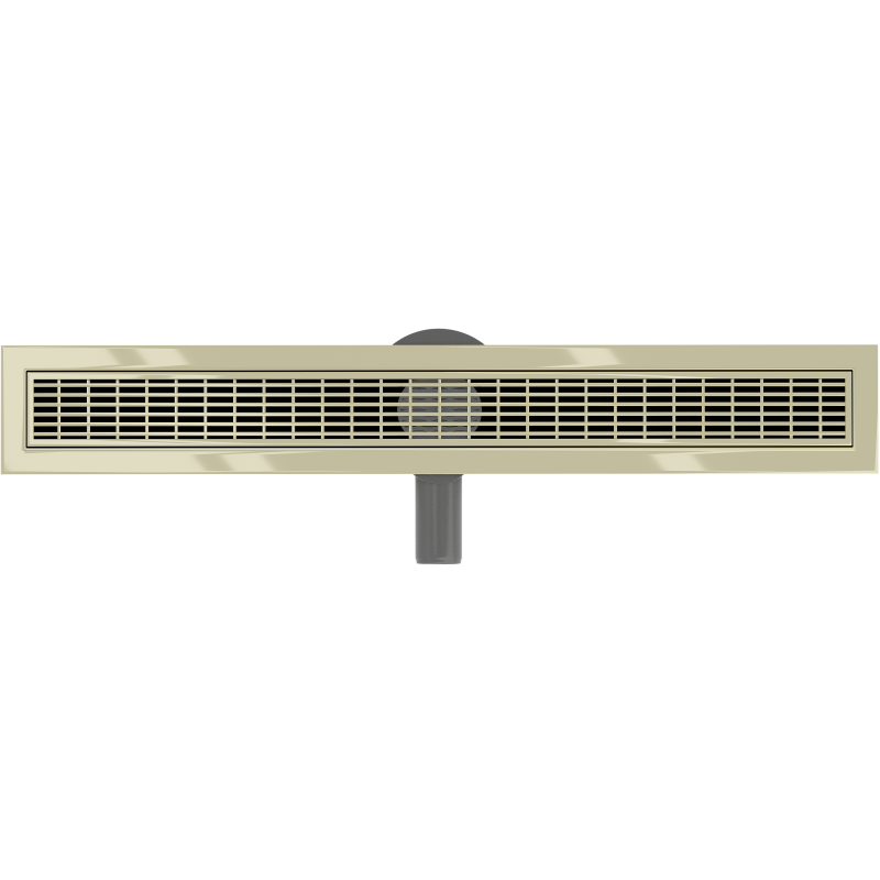 Mexen Flat 360° M33 drain linéaire rotatif 70 cm, doré - 1533070-40