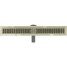 Mexen Flat 360° M33 drain linéaire rotatif 70 cm, doré - 1533070-40