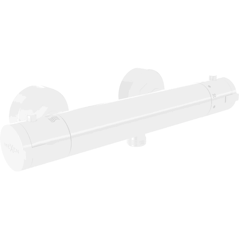 Mexen Kai mitigeur de douche thermostatique, blanc - 77100-20