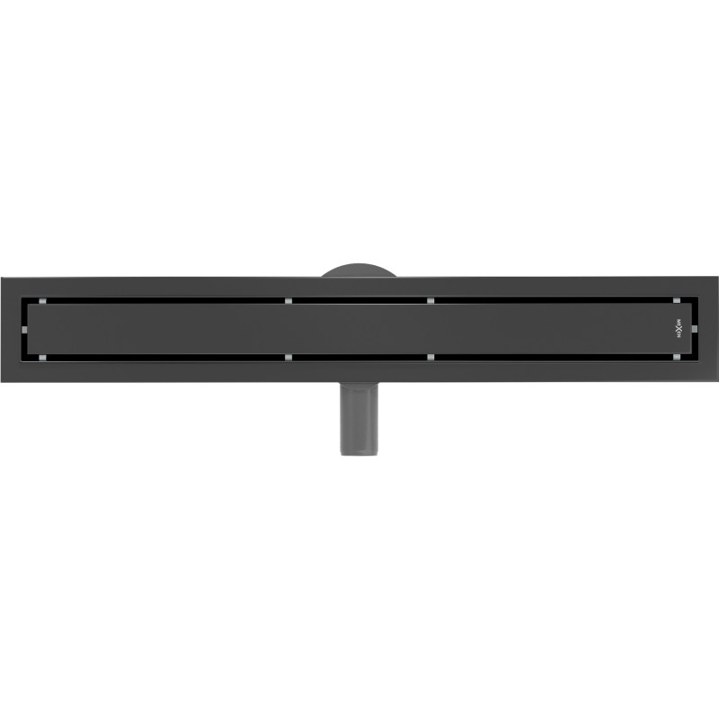 Mexen Flat 360° M13 caniveau linéaire rotatif 2en1 60 cm, noir - 1710060-40