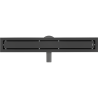 Mexen Flat 360° M13 siphon linéaire rotatif 2 en 1 60 cm, noir - 1710060-40