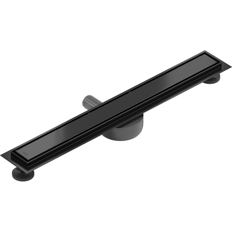 Mexen Flat 360° M13 caniveau linéaire rotatif 2en1 60 cm, noir - 1710060-40