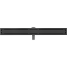 Mexen Flat 360° M13 siphon linéaire rotatif 2en1 80 cm, noir - 1710080-40