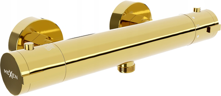 Mexen Kai mitigeur thermostatique de douche, doré - 77100-50