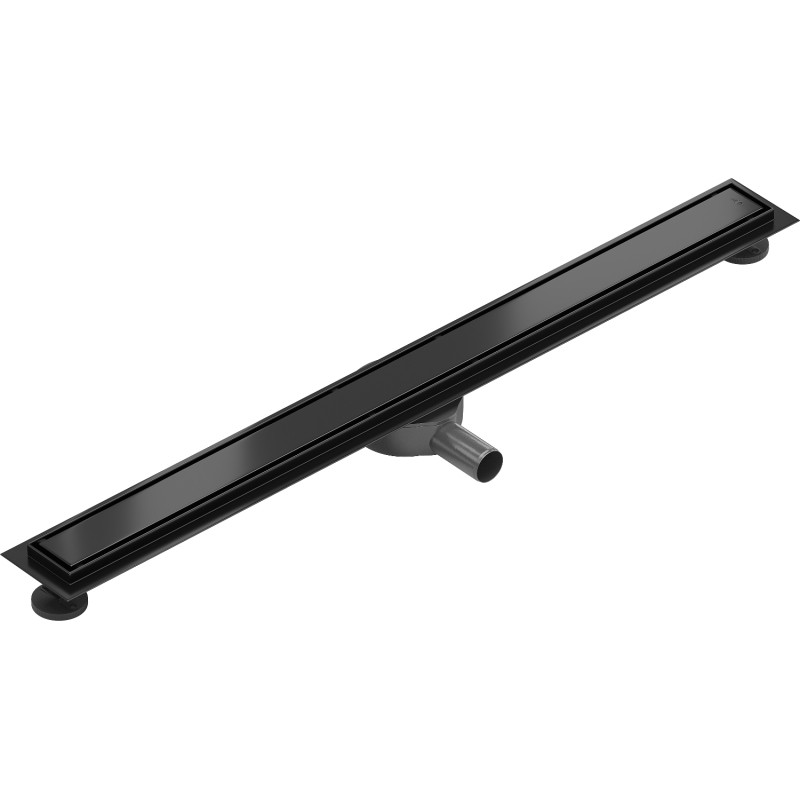 Mexen Flat 360° M13 drain de douche linéaire pivotant 2-en-1 100 cm, noir - 1710100-40