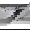 Mexen Oval Slim baignoire autoportante adossée 170 x 80 cm, blanche, trop-plein gris canon brossé - 52661708000-66