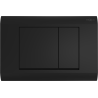 Bouton de chasse Mexen Fenix 01, noir mat - 600103