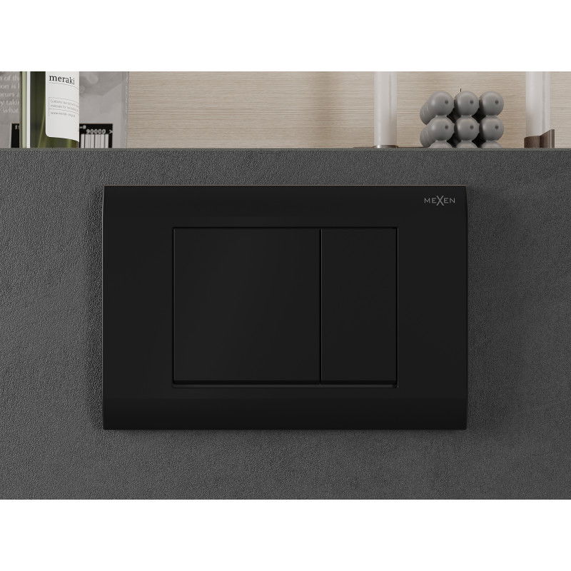 Mexen Fenix 01 bouton de chasse, noir mat - 600103
