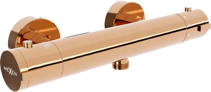 Mexen Kai mitigeur de douche thermostatique, or rose - 77100-60
