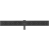 Mexen Flat 360° M01 siphon linéaire pivotant 80 cm, noir - 1720080-40