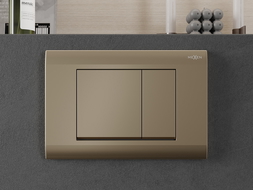 Mexen Fenix 01 bouton de chasse d'eau, or champagne - 600104
