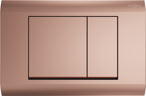 Mexen Fenix 01 bouton de chasse d'eau, or rose - 600105