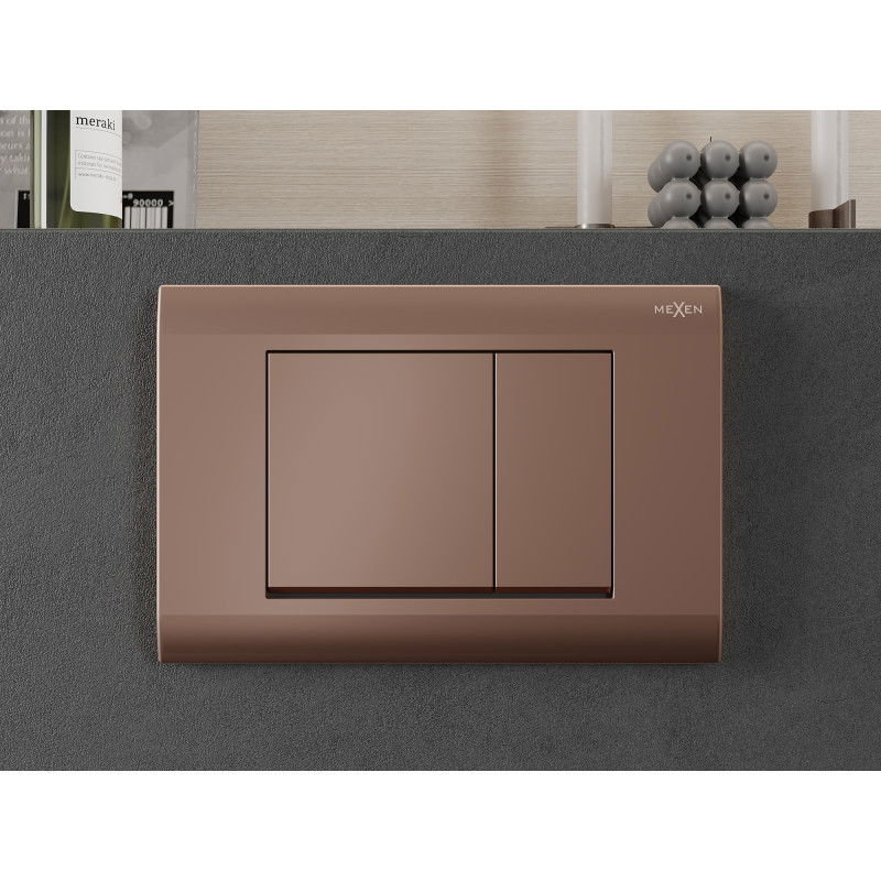 Mexen Fenix 01 bouton de chasse, or rose - 600105