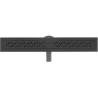 Mexen Flat 360° M12 drain linéaire pivotant 70 cm, noir - 1721070-40