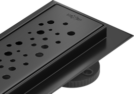 Mexen Flat 360° M12 drain linéaire pivotant 70 cm, noir - 1721070-40