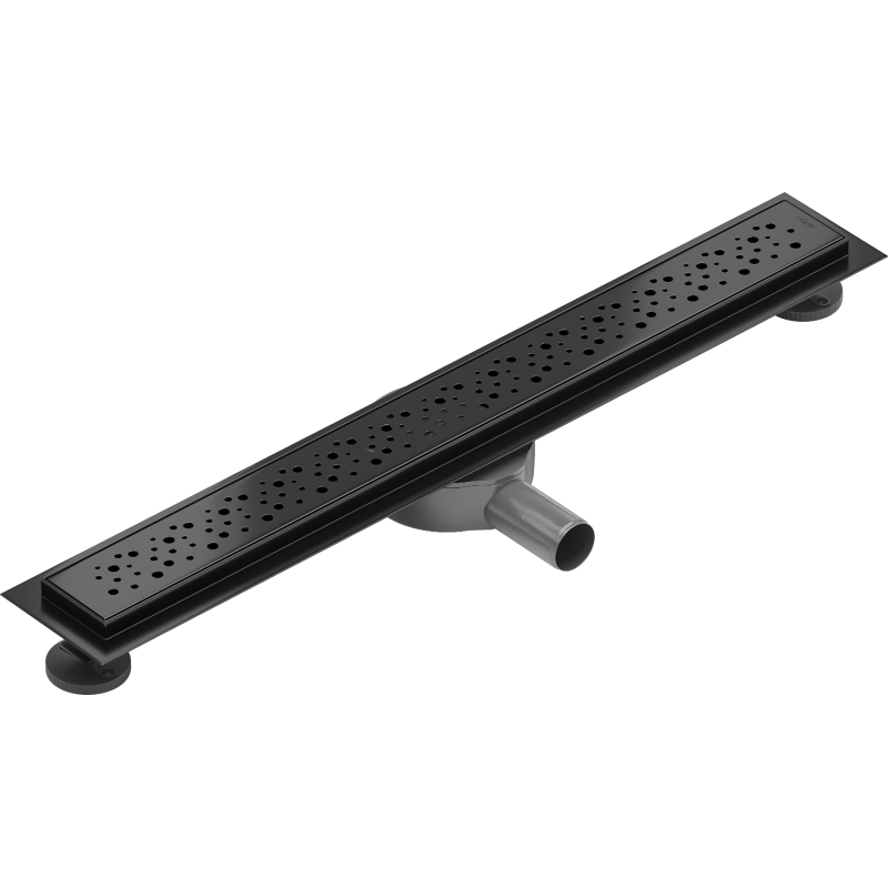 Mexen Flat 360° M12 drain linéaire rotatif 70 cm, noir - 1721070-40