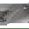 Cabine de douche battante Mexen Mist-H L Duo 80 x 120 cm, transparente, noire - 8A5L-080L-120P-70-00