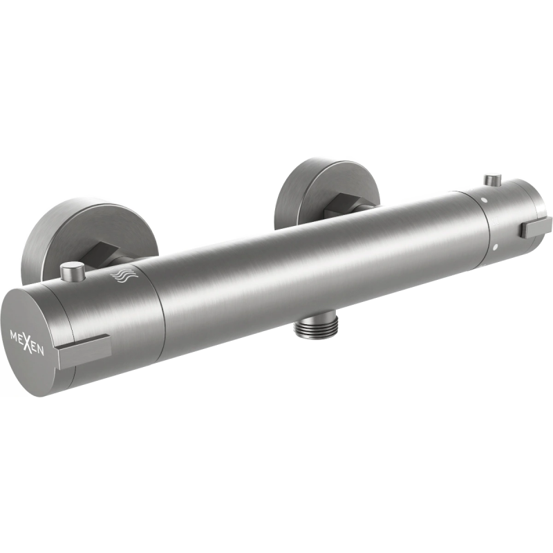 Batterie de douche thermosatique Mexen Kai, graphite - 77100-66