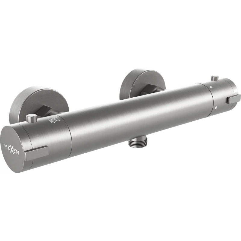 Mitigeur thermostatique de douche Mexen Kai, graphite - 77100-66