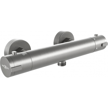 Mitigeur thermostatique de douche Mexen Kai, graphite - 77100-66