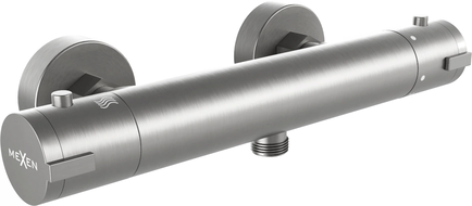 Mexen Kai mitigeur thermostatique de douche, gris canon brossé - 77100-66