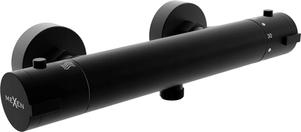 Mexen Kai robinet de douche thermostatique, noir - 77100-70