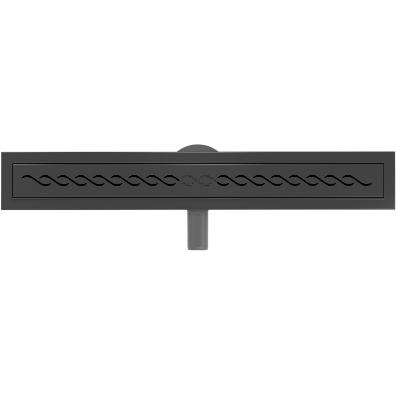 Mexen Flat 360° M18 drain linéaire pivotant 60 cm, noir - 1723060-40