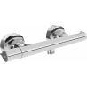 Mitigeur thermostatique de douche Mexen Slim, chromé - 77105-00