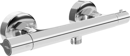 Mitigeur thermostatique de douche Mexen Slim, chromé - 77105-00