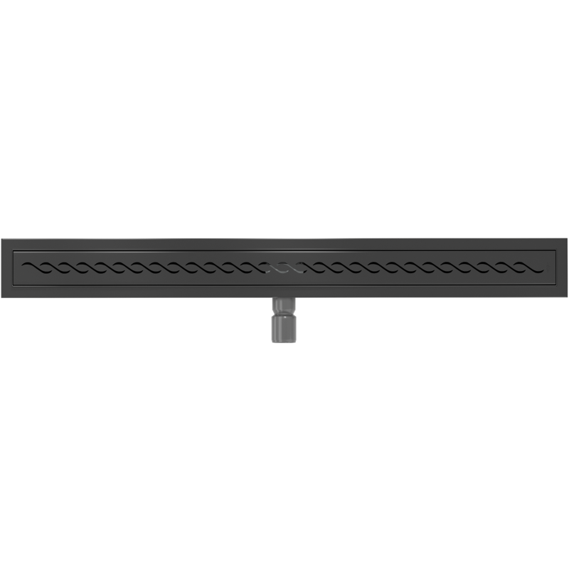 Mexen Flat 360° M18 drain linéaire rotatif 80 cm, noir - 1723080-40