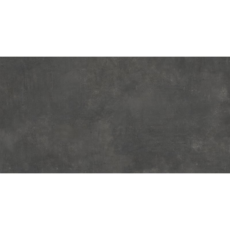 Mexen Kamen Échantillon de grès cérame émaillé rectifié noir. Carreau sol-mural, mat - TL335-03-S