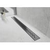 Mexen Flat 360° M18 drain linéaire pivotant 90 cm, noir - 1723090-40