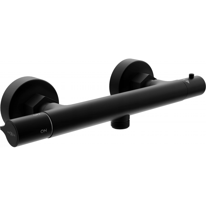 Mexen Slim mitigeur de douche thermostatique, noir - 77105-70