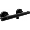 Mexen Slim robinet de douche thermostatique, noir - 77105-70