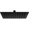 Mexen Slim douche de tête 25 x 25 cm, noire - 79125-70