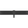 Mexen Flat 360° M15 siphon linéaire pivotant 50 cm, noir - 1724050-40