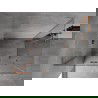 Cabine de douche battante Mexen Mist-H L Duo 115 x 105 cm, transparent, cuivre brossé - 8A5L-115L-105P-65-00