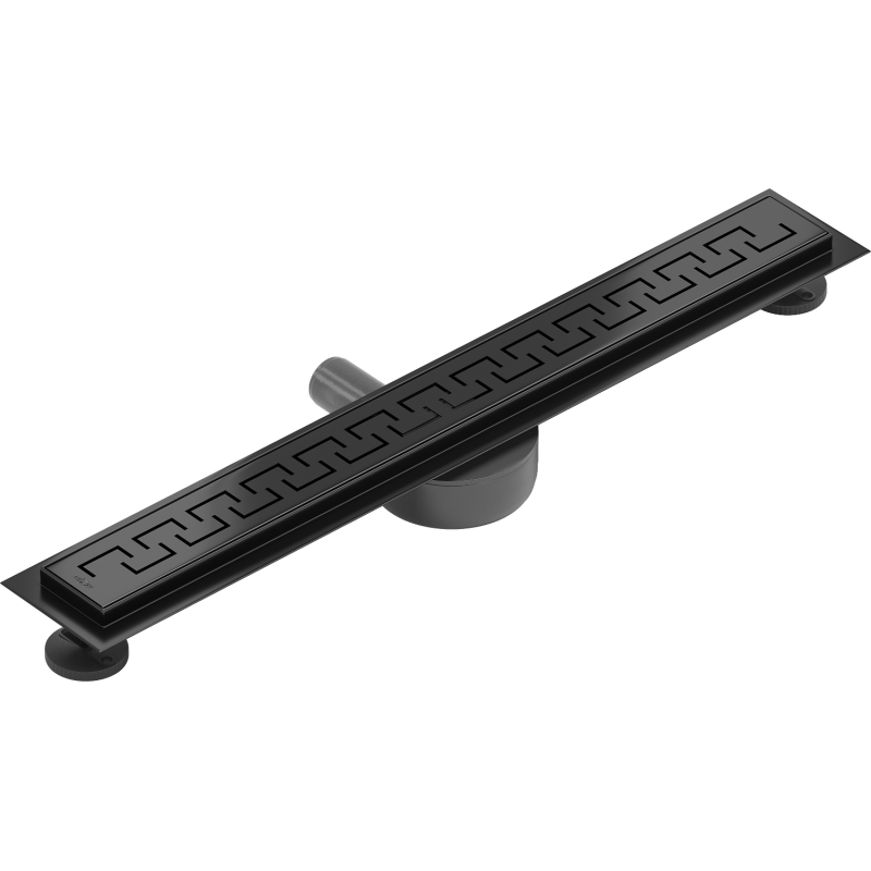 Mexen Flat 360° M15 siphon linéaire pivotant 50 cm, noir - 1724050-40