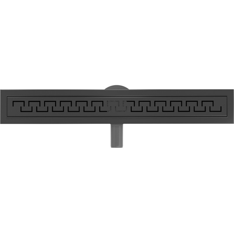 Mexen Flat 360° M15 caniveau linéaire pivotant 60 cm, noir - 1724060-40