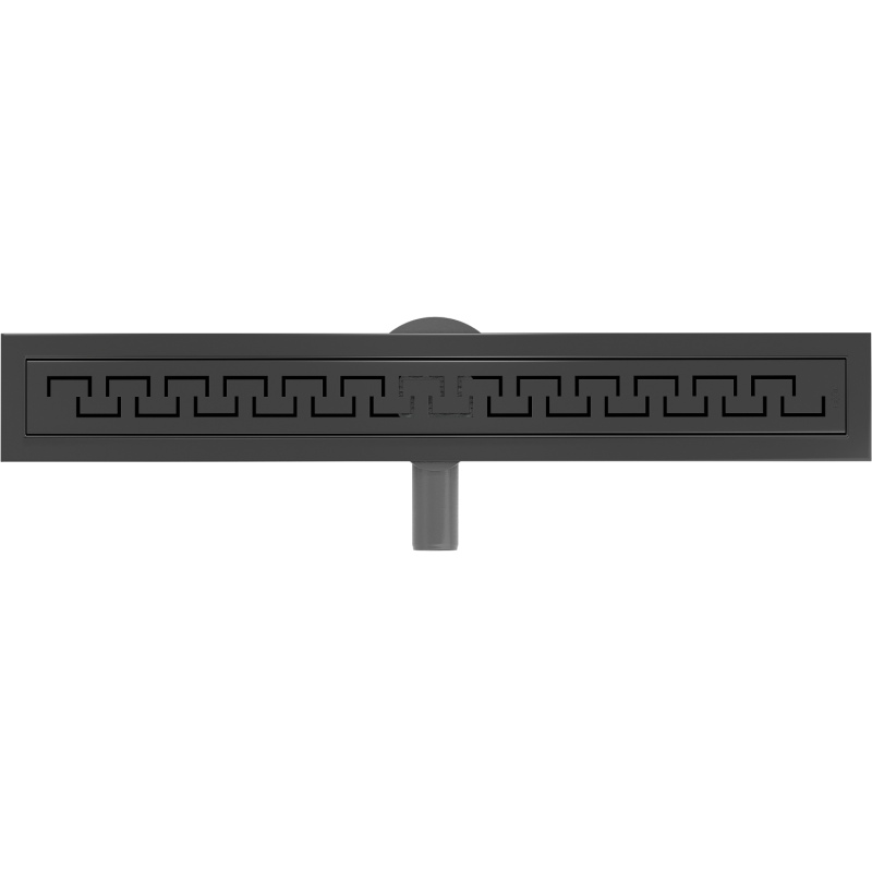 Mexen Flat 360° M15 caniveau linéaire pivotant 70 cm, noir - 1724070-40