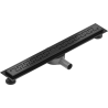 Mexen Flat 360° M15 canal de douche linéaire rotatif 70 cm, noir - 1724070-40